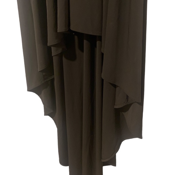 Nasty Gal high low gown BLACK - Picture 4 of 6